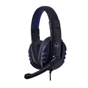 AUDIFONO CON MICROFONO  DIADEMA UNNO TEKNO HS7214BL USB ACE14 NEGRO-AZUL 100% Nuevo