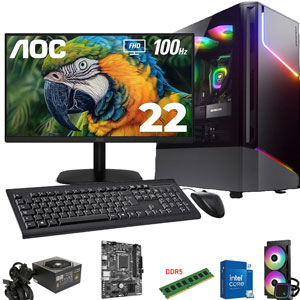 COMBO (CORE I7) 3.4GHZ. (14700K) 1700 INTEL GAMING 100% Nuevo