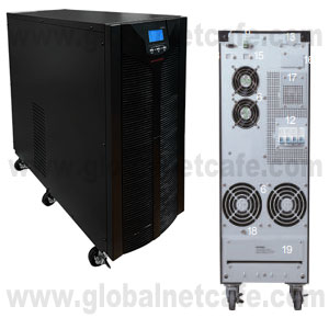 10KVA CON 10000WATTS DE CAPACIDAD UPS Y REGULADOR  PB910 220V, 110 EN LINEA NOTA: LA BATERIA TIENE 12 MESES DE GARANTIA, 24UPS 100% Nuevo