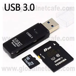 LECTOR DE MICROSD Y TF A USB 2.0 