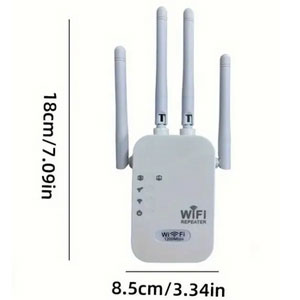 EXTENSOR DE SEAL WIFI INALAMBRICO DE 4 ANTENAS 100% Nuevo