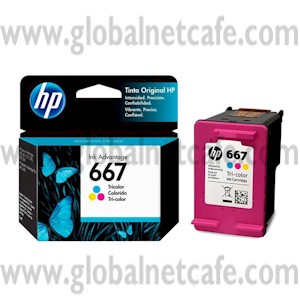 CARTUCHO #667 (3YM78AL) COLOR ORIGINAL 2775  2375 1275 