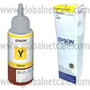 TINTA  T664420 ORIGINAL AMARILLA L200, L210, L350, 355, 375, 1300 (70ML) 100% Nuevo