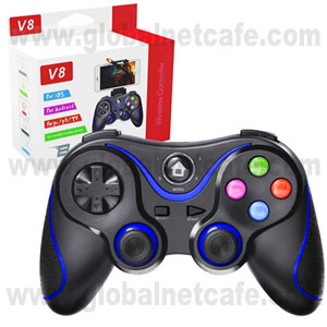 GAMEPAD BLUETOOTH V8 PARA PC, IOS, ANDROID, PS3 100% Nuevo